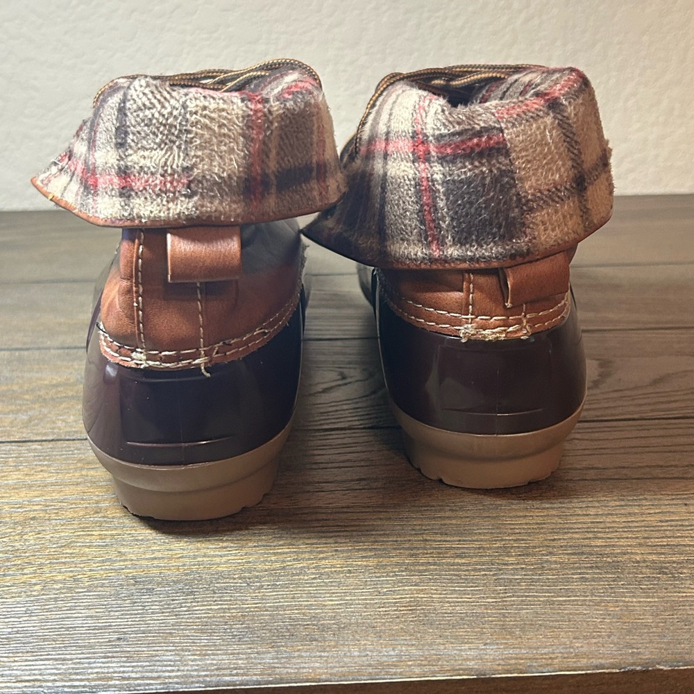 YOKI Duck Rain Boots – Waterproof – Women’s Size 8 (approx. 10" in length) - Picture 7 of 16